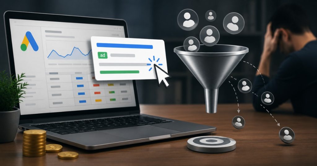 Your Google Ads Get Clicks but No Leads (And How to Fix It) 